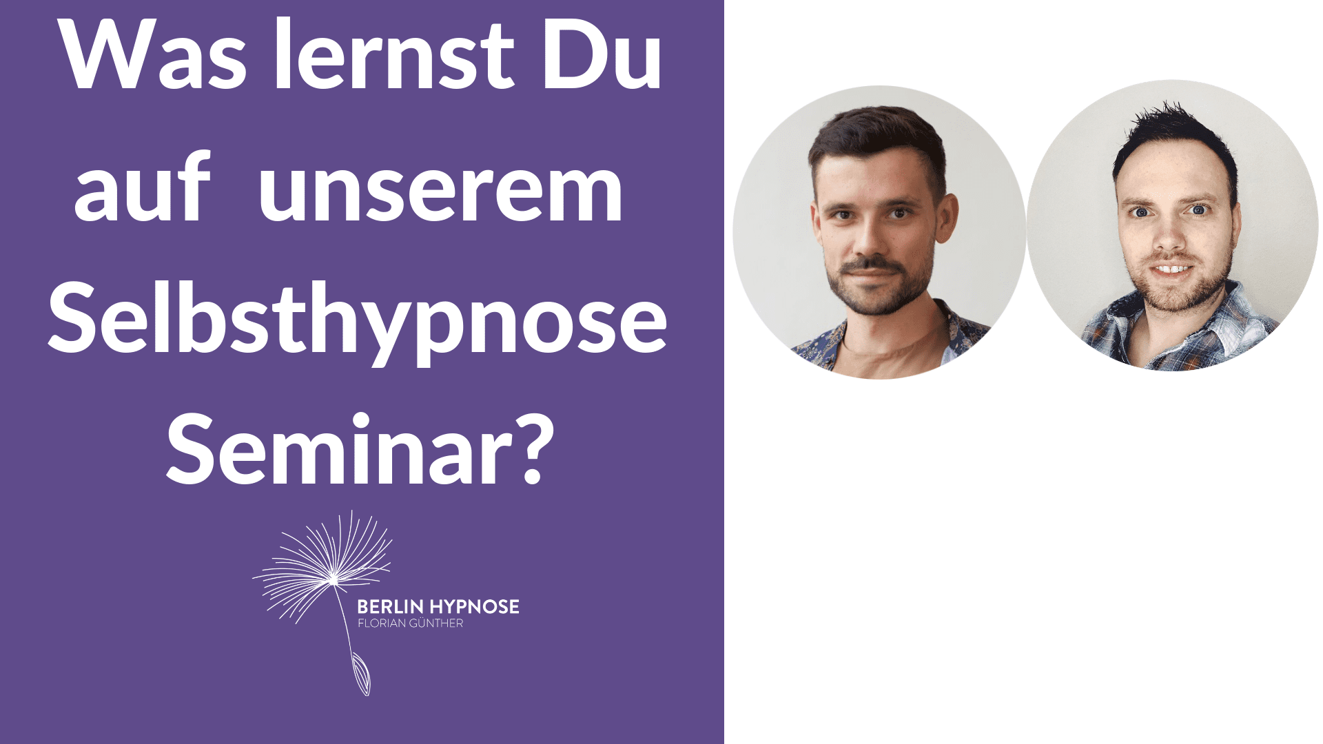 Selbsthypnose Lernen Berlin Hypnose Florian Gunther