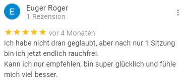 Nichtraucher Hypnose Florian Günther